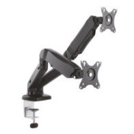 Aisens - soporte de mesa pro contrapeso giratorio e inclinable para monitor/tv 6,5kg (3 pivotes, 2 b