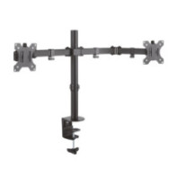 Aisens - soporte de mesa eco giratorio e inclinable para monitor/tv 8kg (3 pivotes, 2 brazos) de 13-