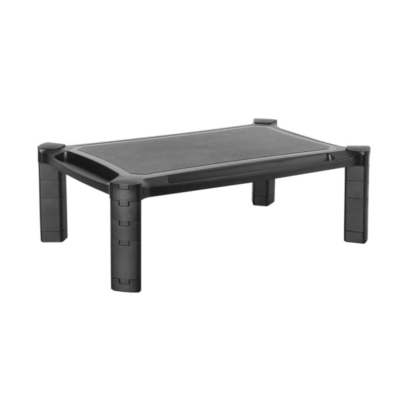 Aisens - soporte elevador xl para monitor/portatil, negro