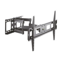 Aisens - soporte pro giratorio, inclinable y nivelable para monitor/tv 60kg de 37-90, negro