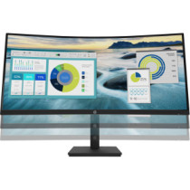 Hp monitor p34hc g4 / 34\ / wqhd / hdmi-displayport-usb(a)-usb(b)-usb(c) / regulable altura / curvo"
