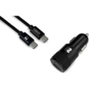 Subblim cargador coche dual pd20w+qc3.0+c to c/lightning b