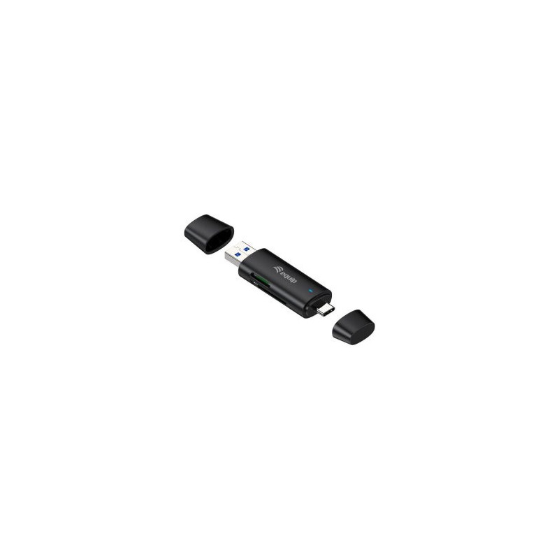 Card reader externo equip usb 3.2 doble conexion usb-a & usb-c sd tf