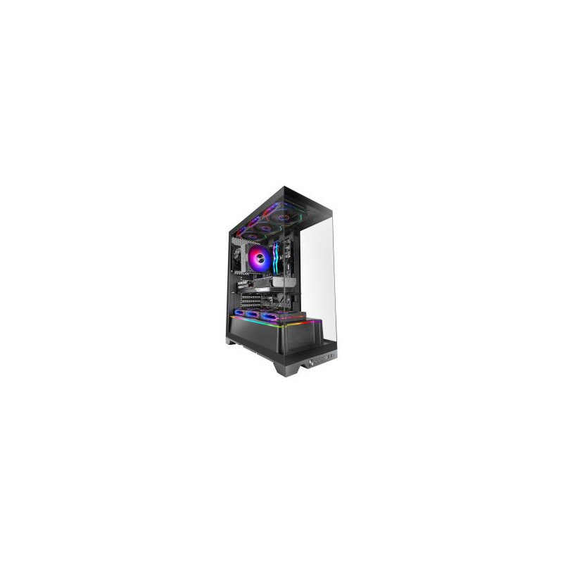 Caja atx mars gaming mcprisma negro triple cristal templado gpu max. 430mm 4x2.5