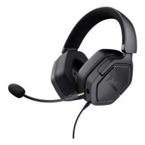 Headset trust gxt 492 carus negro cable 120cm jack 3.5mm