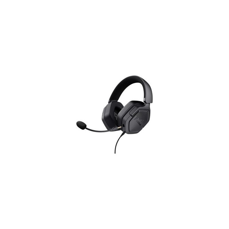 Headset trust gxt 492 carus negro cable 120cm jack 3.5mm