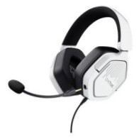 Headset trust gxt 492 carus blanco cable 120cm jack 3.5mm