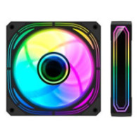 Kit 4xventilador interno argb coolbox infinity pro negro 120mm