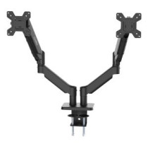 Soporte de mesa gas coolbox m02d 2 pantalla hasta 32\ max 8kg vesa 75x75 100x100 negro"