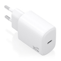 Aisens - cargador gan 30w, 1xusb-c pd3.0, blanco
