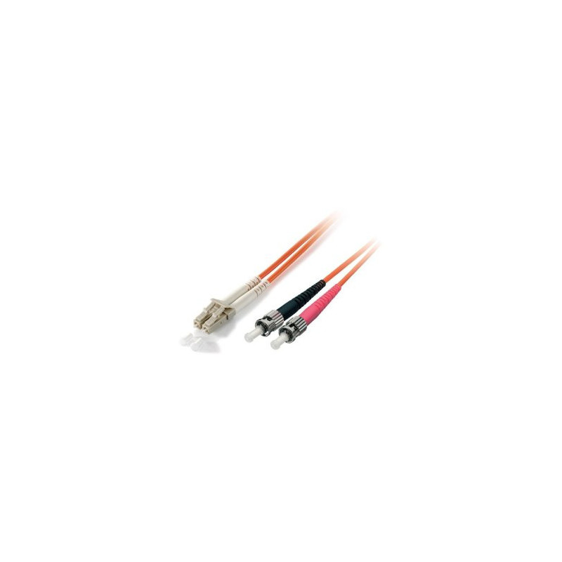 Cable fibra optica monomodo lc/st 9/125 lsoh 2m  os2 equip