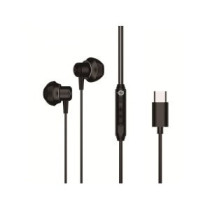 Auricular intrauditivo usb-c conceptronic brendan04b 1.2m microfono controles color negro