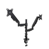 Soporte de mesa gas tooq db1533tnr-b 2 pantalla 17\-32\" max 9kg vesa 75x75 100x100 negro"