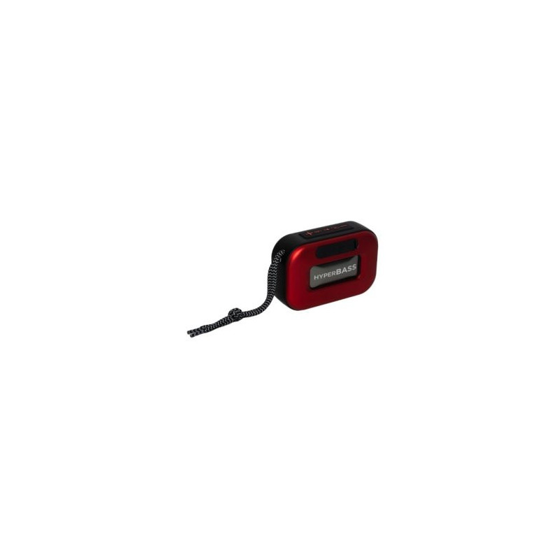 Altavoz bluetooth portable aiwa bst-130 rd 5w rms bt 5.3 microsd rgb color rojo