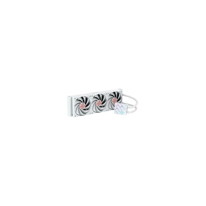 Sistema de refrigeracion liquida abysm oceanic tide 360 white argb triple fan intel amd