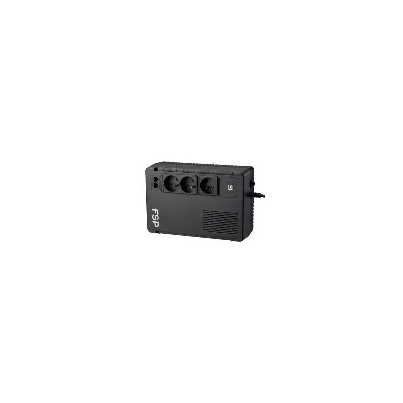 Sai fsp eco 800ge 800va 480w entrada 1xiec-c14 salida 4xschuko line-interactive mural/escrito