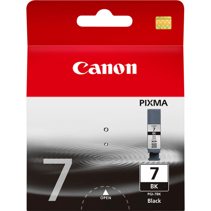 Tinta original canon pgi7 negro 25ml