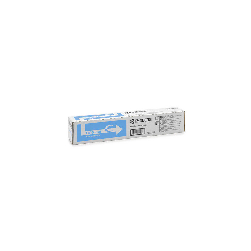 Tóner original kyocera tk-5205c cian 12.000 páginas