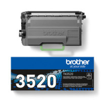 Tóner original brother tn-3520 negro 20.00 páginas