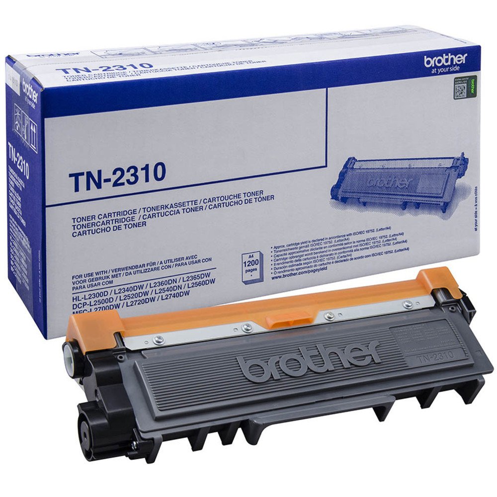 Tóner original brother tn2310 negro 1.200 páginas