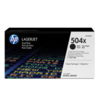 Pack 2 unidades tóner original hp ce250xd negro 504x 21.000 páginas