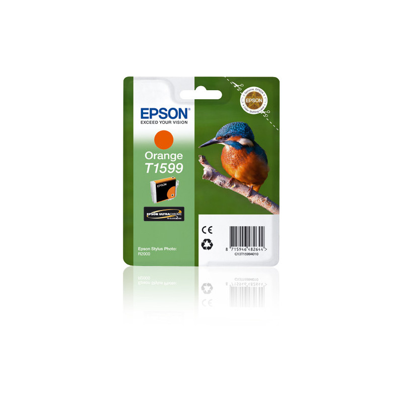 Tinta original epson t1599 naranja c13t15994010 17ml