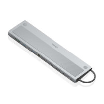 Aisens - usb-c dock 12 en 1, usb-c a 2xhdmi, 1xdisplayport, 1xrj45, 3xusb-a, 1xusb-c, 1xusb-c pd, 1xsd, 1xmicro sd, 1xaudio, gr…