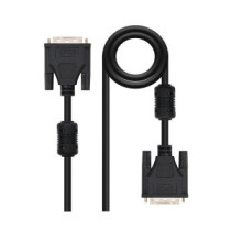 Cable DVI-D single link 18+1 M/M  1.8m / Ferrita / Aisens A117-0086