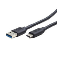 Cable USB 3.0 a Type-C / 1m / Negro / Cablexpert Ccp-usb3-amcm-1m