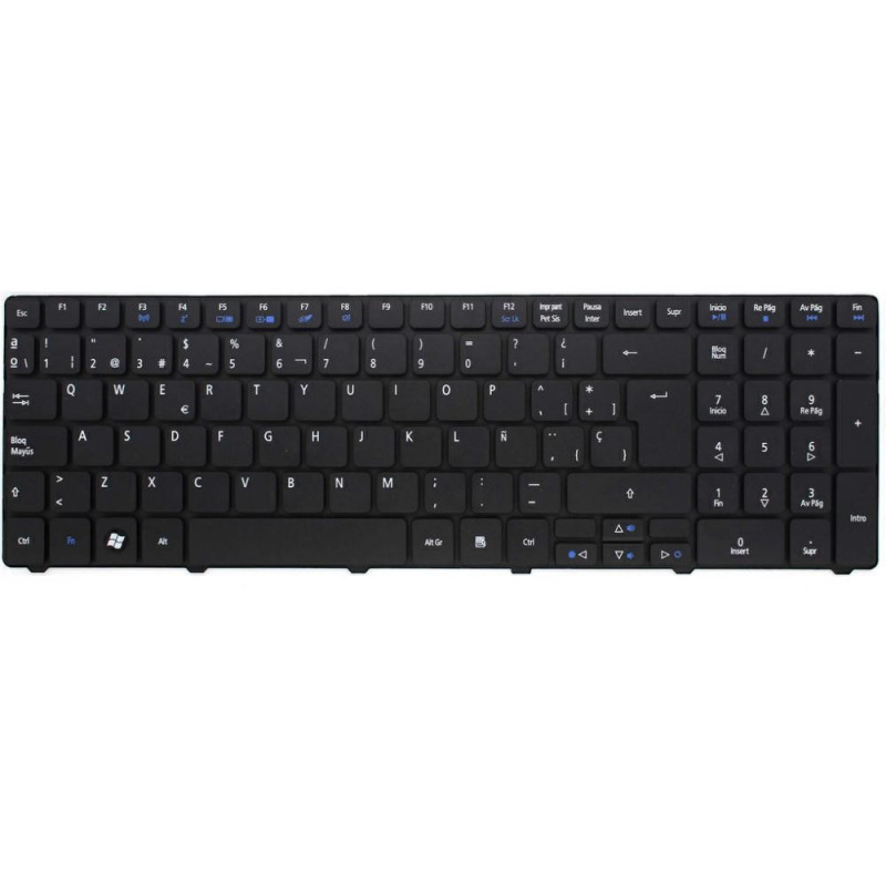 Teclado compatible para portátil ACER E1-571 / 5742 V2 (F3 Wifi)