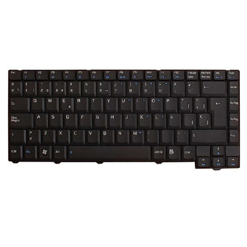 Teclado compatible para portátil ASUS F2 / F3 Version 24 pines