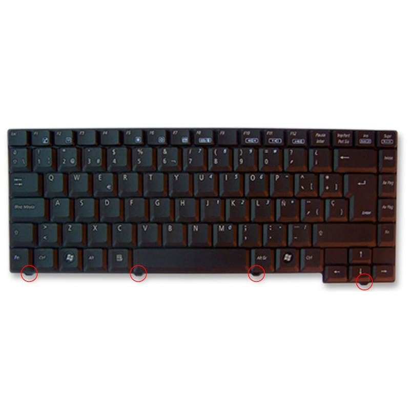 Teclado compatible para portátil ASUS Z94
