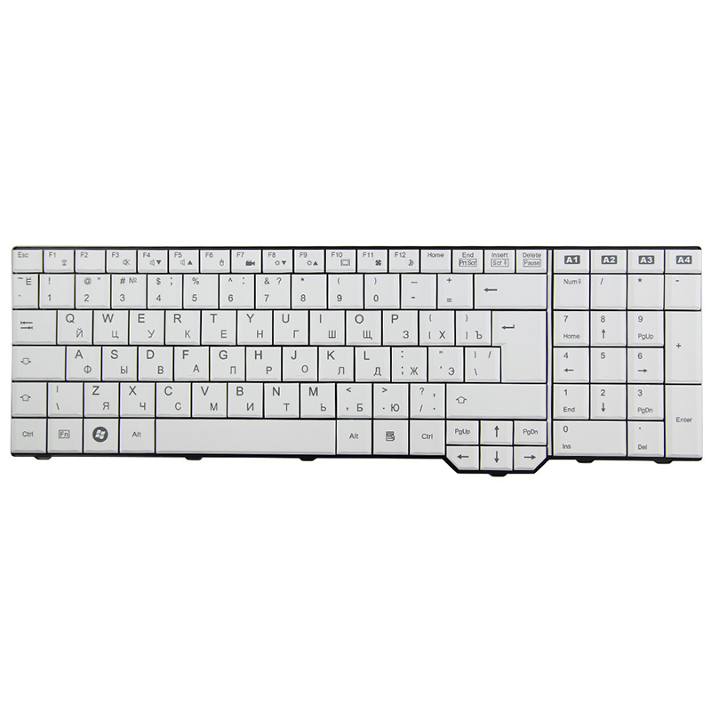 Teclado compatible para portátil FUJITSU Amilo xa3520/pi3625/3530/3670 whit