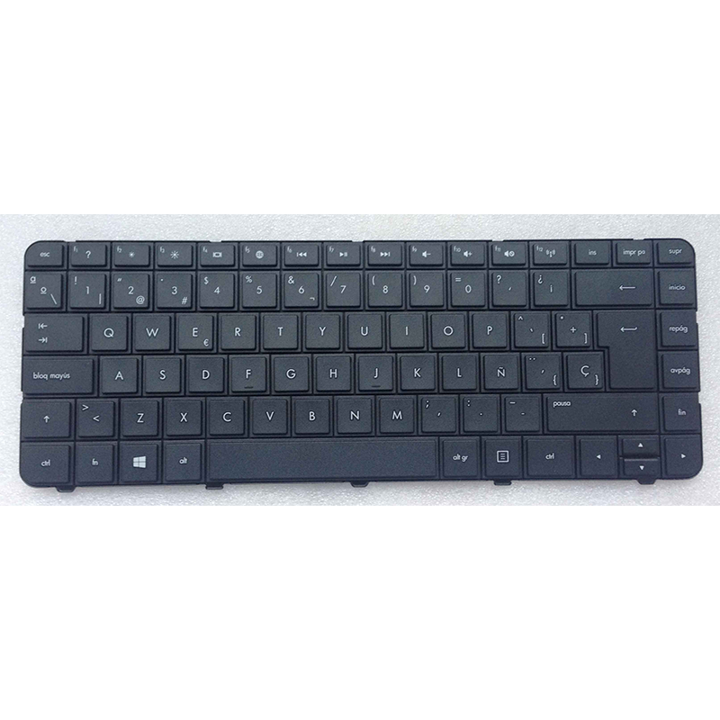 Teclado compatible para portátil HP G4 / G6-1000 / G43 / Cq43 / Cq57 / 630 / 650 Series Negro