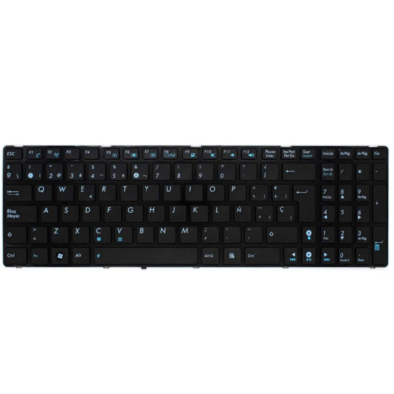 Teclado compatible para portátil ASUS G60 V1