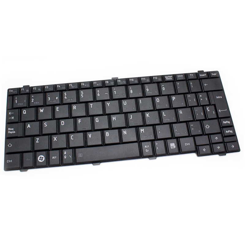 Teclado compatible para portátil TOSHIBA nb200/nb205/nb250/nb500 negro