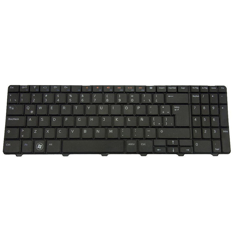 Teclado compatible para portátil DELL Inspiron n5010/ 15/ 15r series   negro