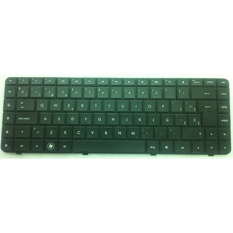 Teclado compatible para portátil HP g62 / cq62 / cq56 / g56 / 6555b / 6550b  negro