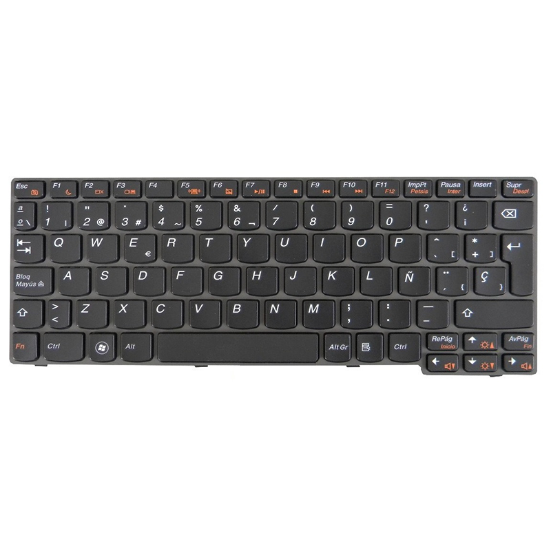 Teclado compatible para portátil LENOVO s10-3  negro