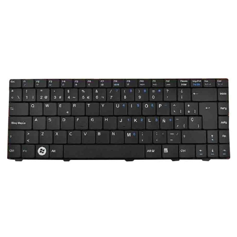 Teclado compatible para portátil ASUS F80