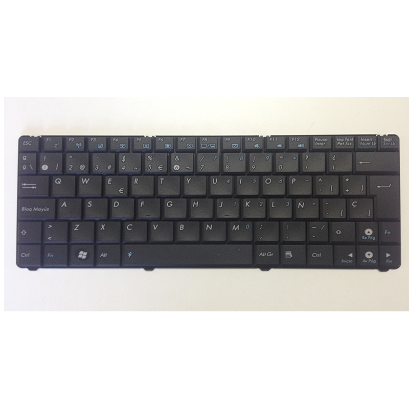Teclado compatible para portátil ASUS N10/ n10j/n10e/n10jb/n10jc/n10jh neg
