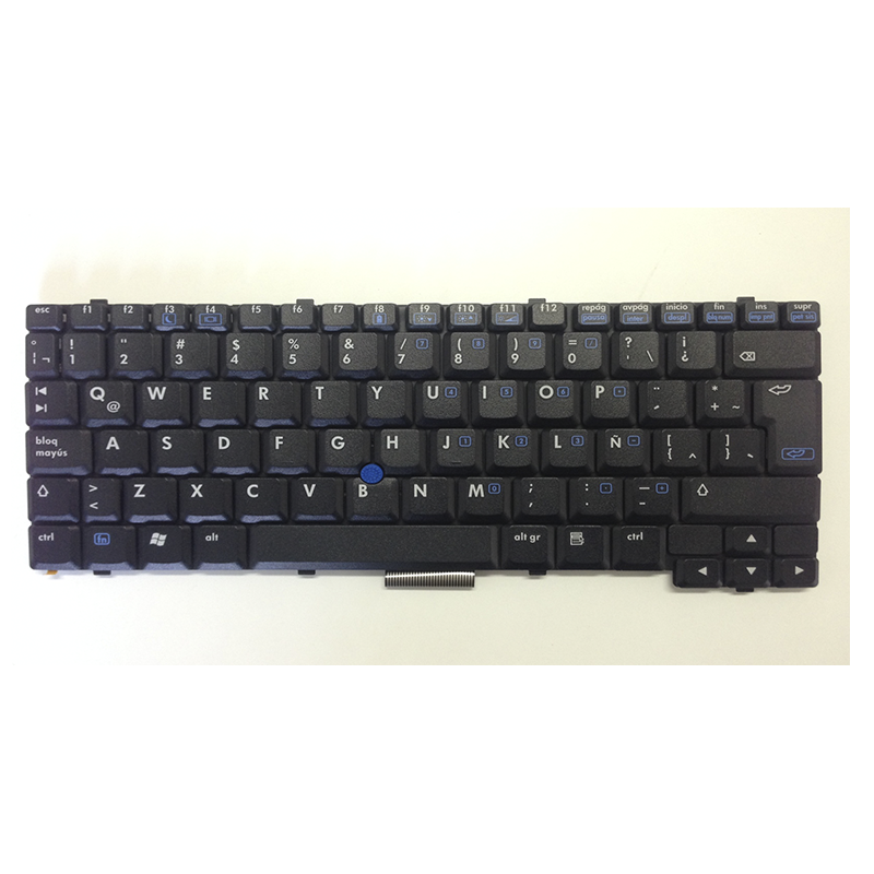 Teclado compatible para portátil HP nc4200 / nc4400 / tc4200 / tc4210 series / negro
