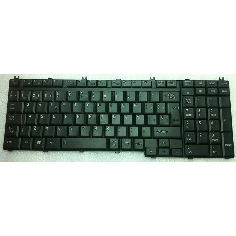 Teclado compatible para portátil TOSHIBA P200 / p300 / a500 / l500 / l505 / l350 / l550 negro