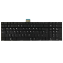 Teclado compatible para portátil TOSHIBA c850 / c855 / c870 / l850 / l855 Negro sin marco