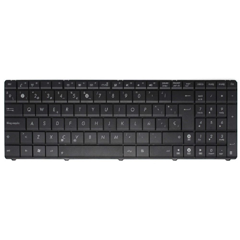 Teclado compatible para portátil ASUS X53