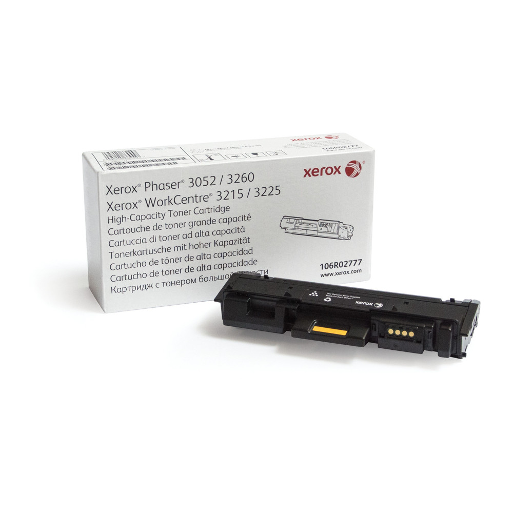 Tóner original xerox 106r02777 negro 3.000 páginas