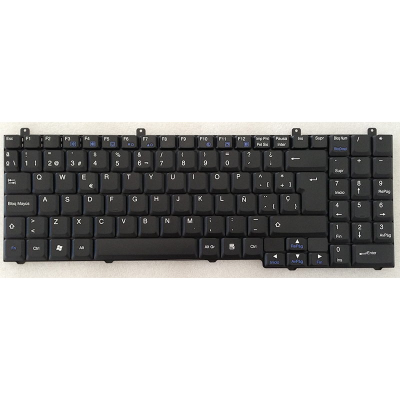 Teclado compatible para portátil PACKARD BELL W7600 series