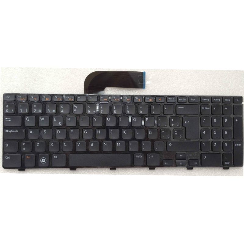 Teclado compatible para portátil DELL Inspiron 15r / n5110 / m5110 negro