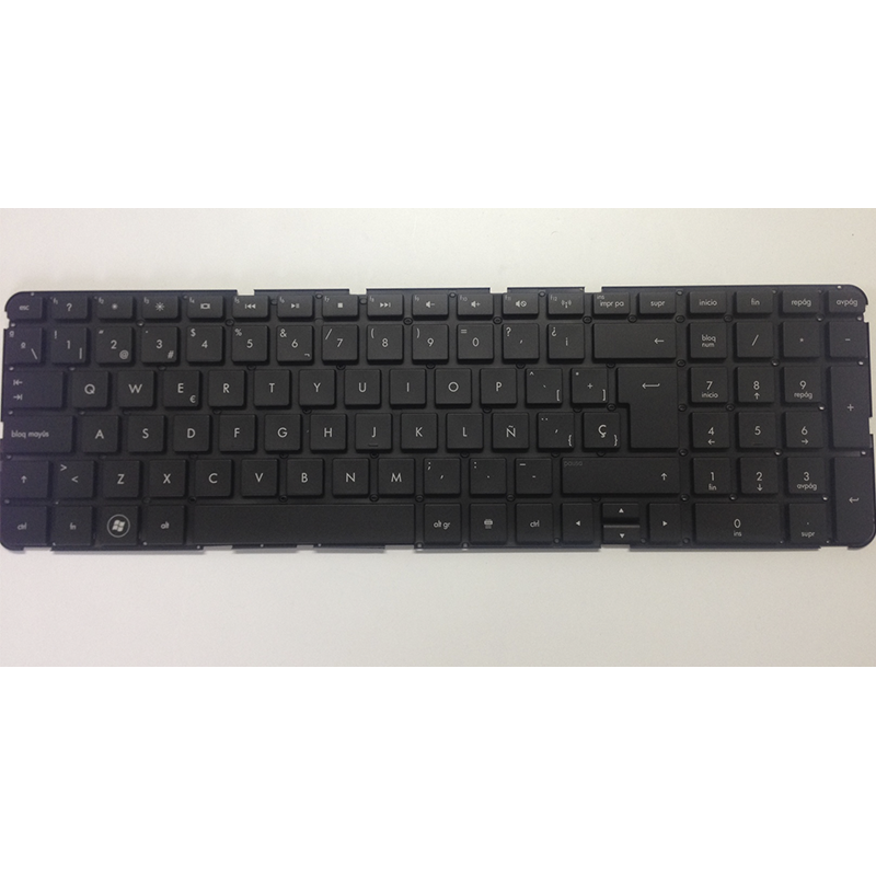 Teclado compatible para portátil HP dv7-4000 sin marco