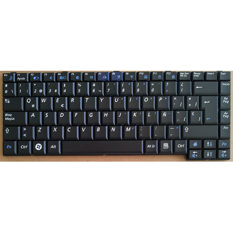 Teclado compatible para portátil SAMSUNG r510 / r60 / r70 / r560 / p510 negro